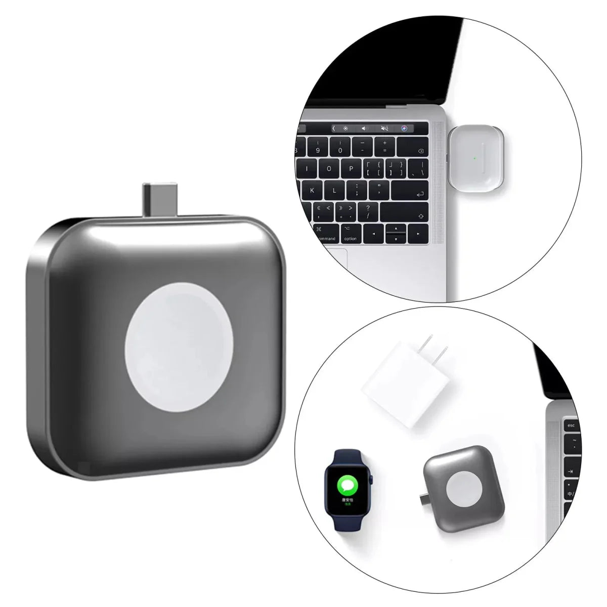 2-in-1 Wireless Charger for AirPods and Apple Watch